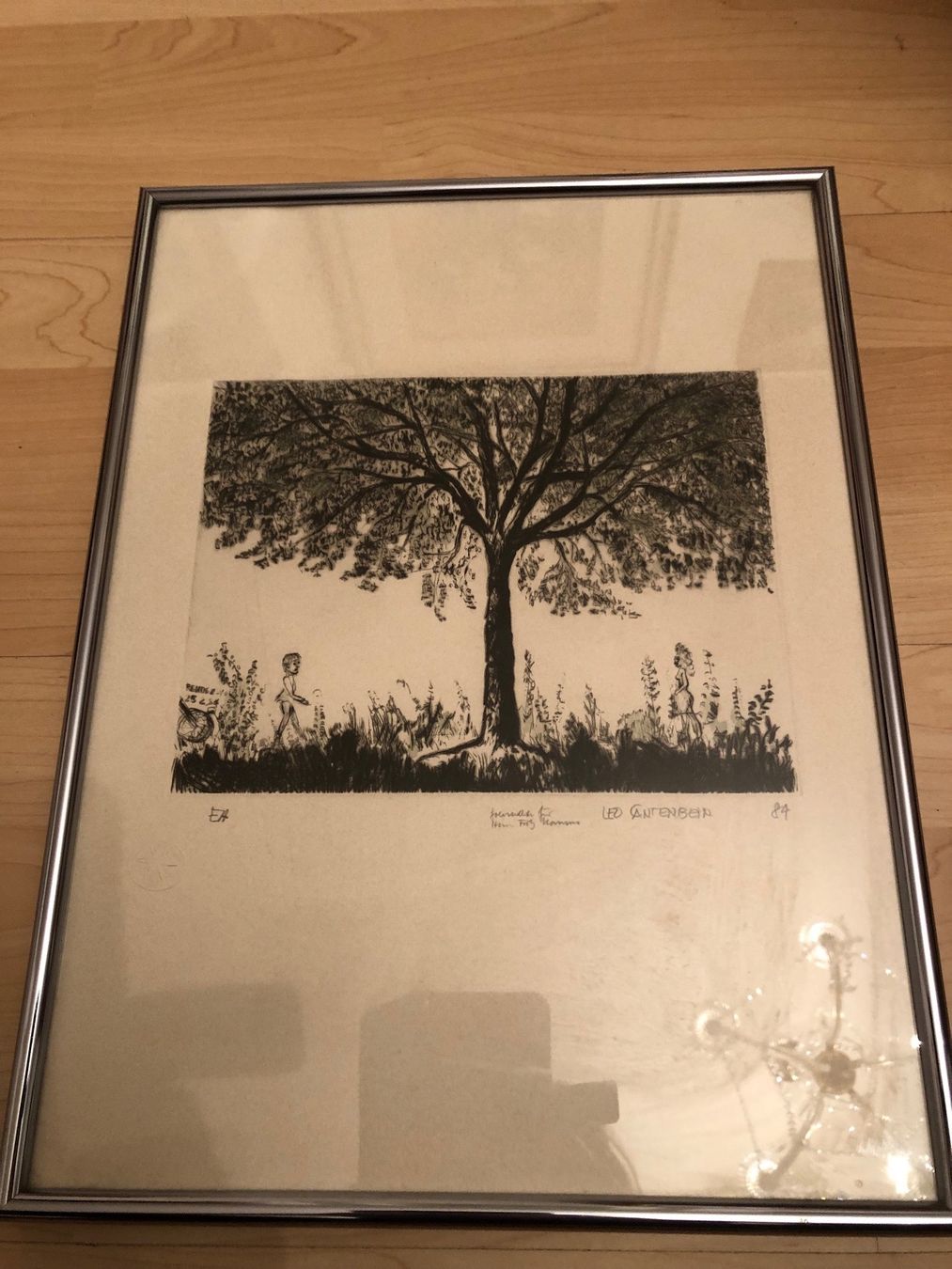 Poster & Bilder: Bild von LEO Gantenbein, 1984 – Gebraucht aus Wald ZH von mlnt