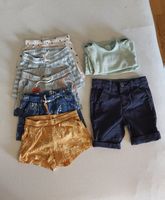 Kinder Sommer Kleiderpaket mit bio H&M Set & Shorts Gr.92