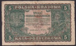 Polen 5 Marek 1919