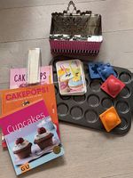 Cupcakes und Cakepops Backuntensilien 