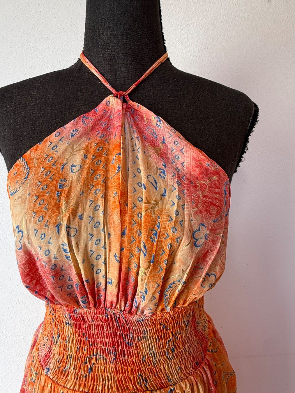 Vestiti: Boho Neckholdermaxikleid in Seidenoptik – Nuovo (secondo la descrizione) da Sigriswil venduto da ck56 3