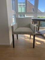 6x chairs with armrest, good as new barely used