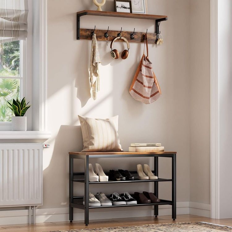 Design Garderobenhaken Aus Metall – Edelstahl Matt & Wandmontiert | Einzelhaken „TINY“ Für Mantel, Jacken & Mehr