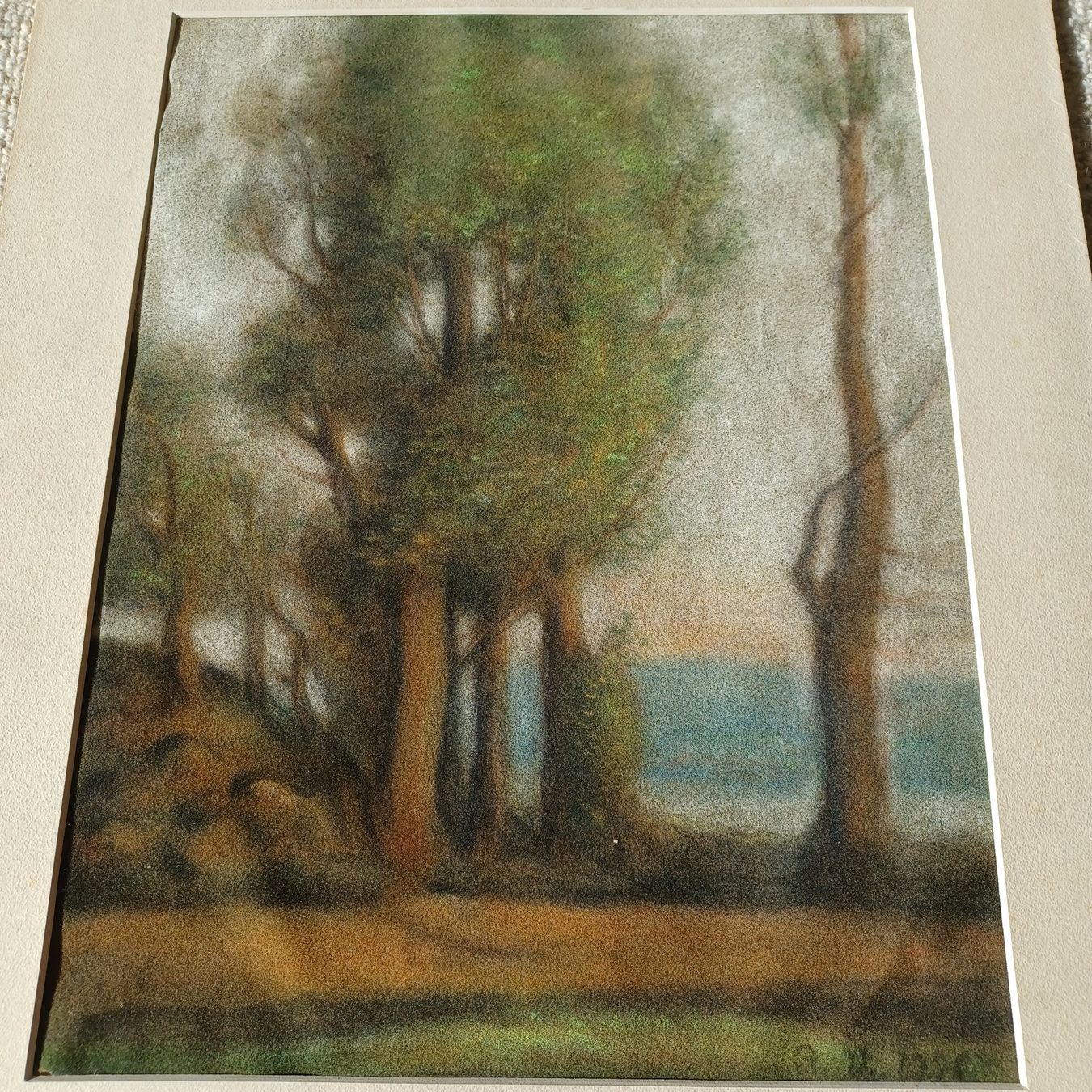 Dipinti: ZEICHNUNG. Signiert. Ein Original – Usato da Zürich venduto da Bellabo 5