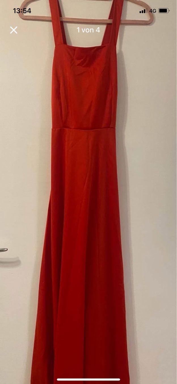 Vestiti: Rotes Maxikleid Grösse S– Nagelneu – Nuovo e nell'imballaggio originale da Sevelen venduto da nan_ps5j 4