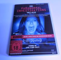 DVD Die paranormal Investigation Trilogie 1-3
