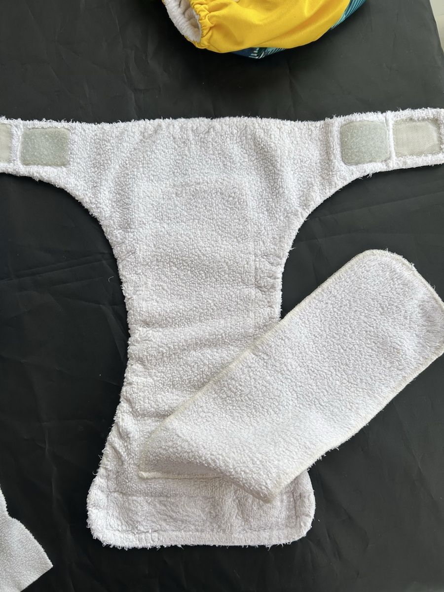 Secchi per pannolini & Pannolini: Stoffwindel Set Little Lamb Size 2 – Usato da Olten venduto da patricialesandra 7