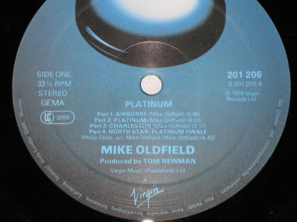 Schallplatten: LP - MIKE OLDFIELD - PLATINUM – Gebraucht aus Steckborn von Quo7 1