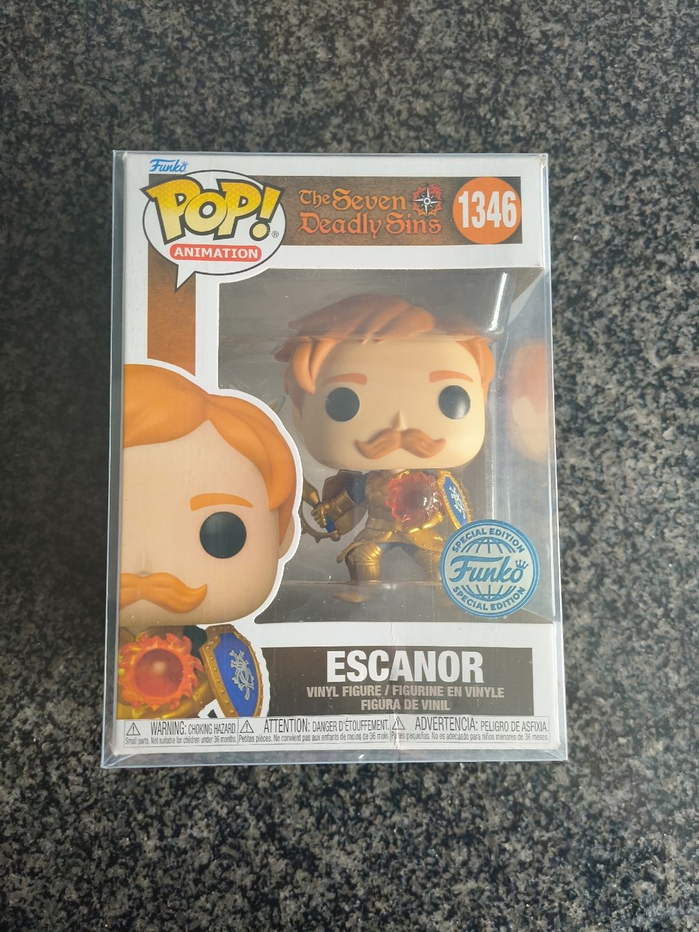 Funko Statuette: Funko Pop Seven Deadly Sins Escanor 1346 – Usato da Emmenbrücke venduto da Marco01334