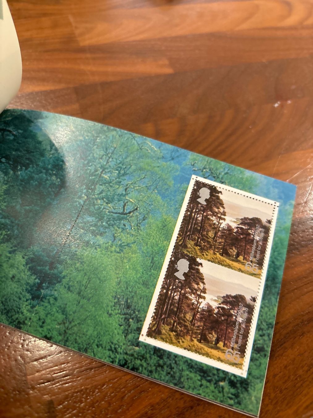 Tous les timbres: Royal Mail Millennium Briefmarken Bäume 2000 – Neuf avec emballage d'origine à Zürich par engebrunau 2