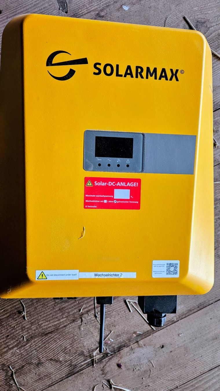 Inverter: Wechselrichter Solarmax – Usato da Grosshöchstetten venduto da hamasu