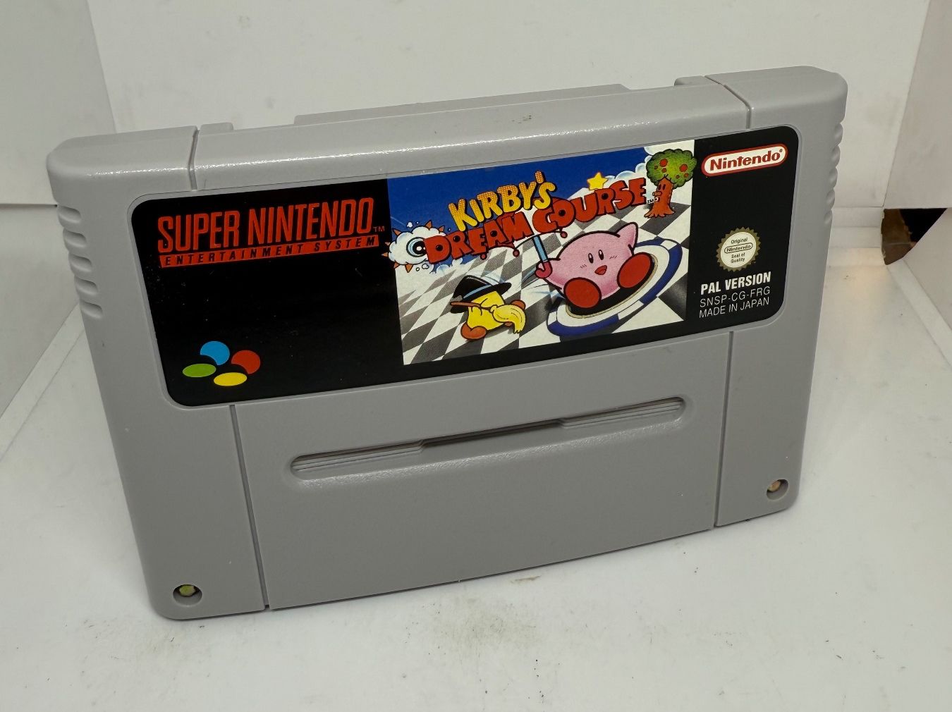 Nintendo Giochi: Kirbys Dream Course SNES Nintendo – Usato da Dietlikon venduto da NESFEVER