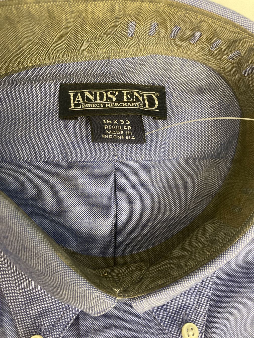 Chemises: Chemise bleu Lands' End – Neuf avec emballage d'origine à Genthod par daz_world 2