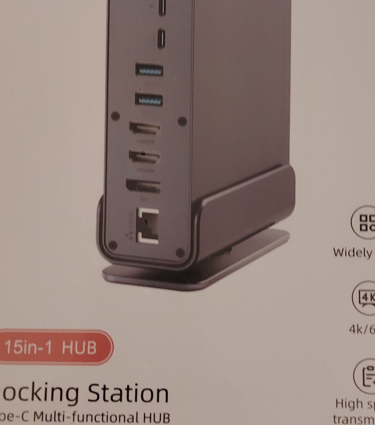 Docking station: 15-in-1 USB-C Docking Station Multi-functional Hub New – Nuovo e nell'imballaggio originale da Langenthal venduto da nel_yth6 4