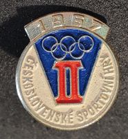 T924 Pin II. 1967  Tschechoslowakische Sportspiele