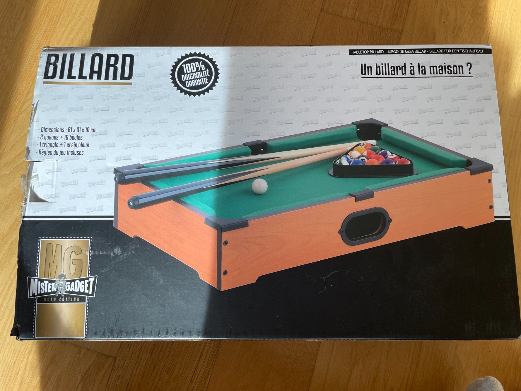 Tables de billard: Billard miniature – Défectueux à Petit Lancy par gil_hr6v 9