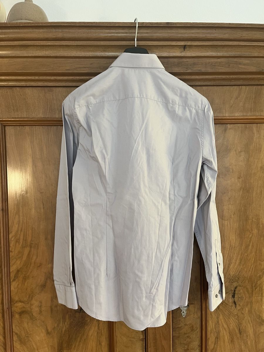 Esprit Hemden: Herrenhemd, hellgrau, Gr. D 39/40 (sim fit), Esprit – Gebraucht aus St. Gallen von Gloom22 2