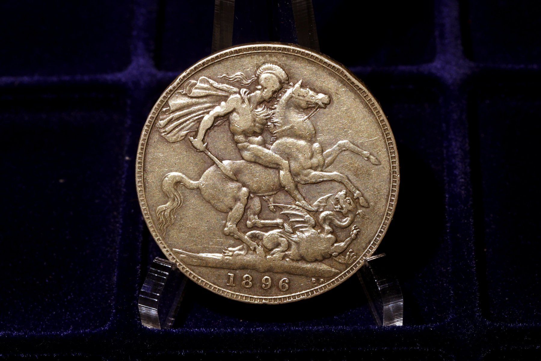 Alle Münzen: Silbermünze Crown 1896 – Gebraucht aus Wetzikon ZH von Scipio80 1