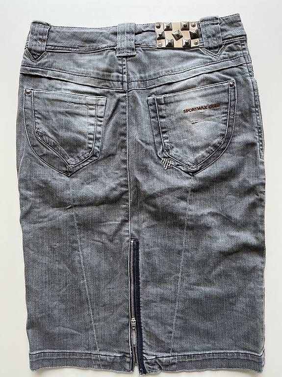 Sportmax Röcke: Jeanrock Sportmax - Gr. 42 IT – Gebraucht aus Geneve von maremonte 1