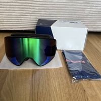 Neu Red Bull SPECT Eyewear Skibrille grün/blau