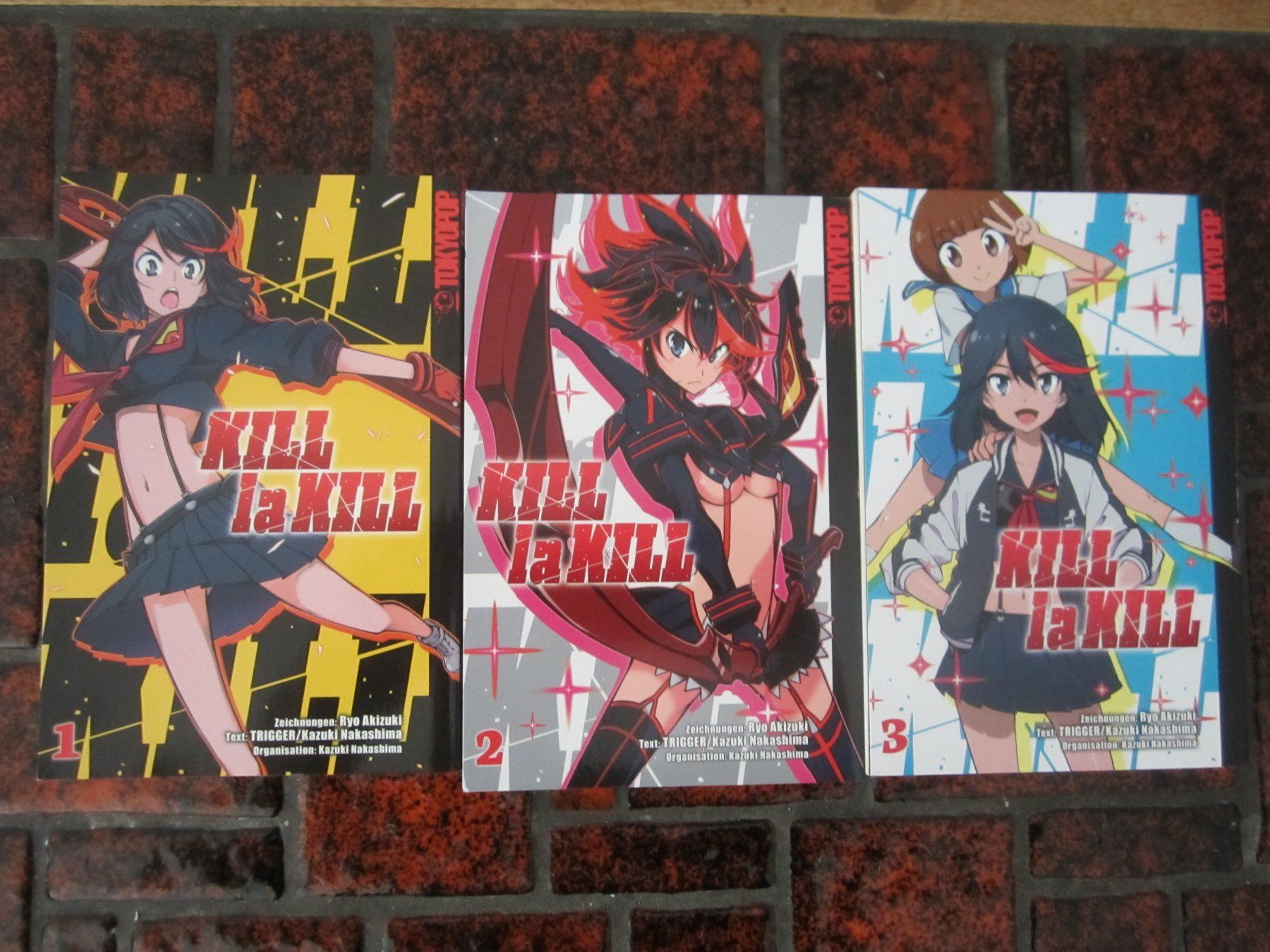 Comics: Kill la Kill Manga Band 1-3 !!!!!!! – Gebraucht aus Volketswil von