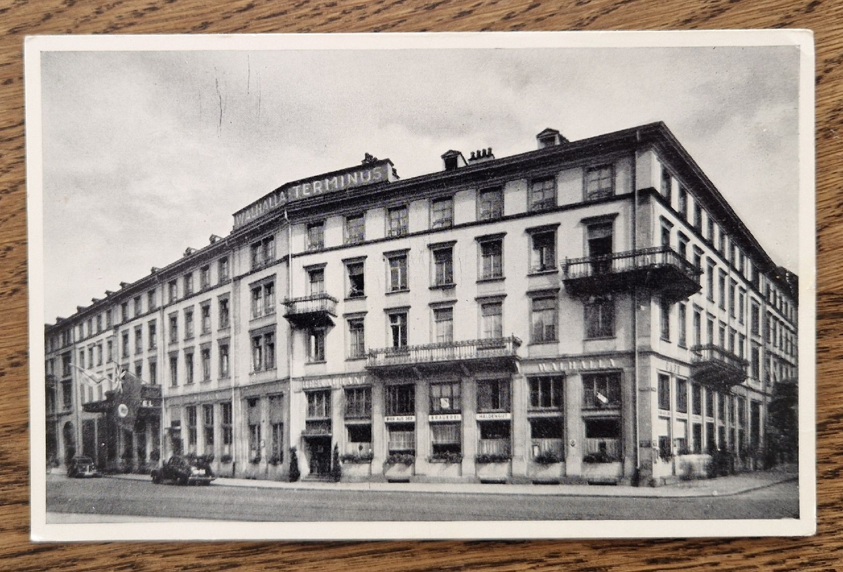 Ansichtskarten: Hotel-Restaurant Walhalla St. Gallen – Gebraucht aus Ebikon von Donar50