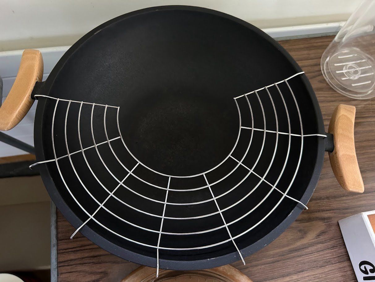 Pfannen: Wok mit Tempura Grill Ablage – Gebraucht aus Kienberg von sand70 3
