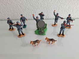 Lot Timpo Soldaten WW2 Deutsch Version 2  (Lot 64 )