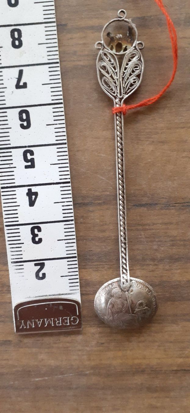 Löffel: Antiker Silberlöffel Peru mit Filigranarbeit – Gebraucht aus Mörschwil von wunderkiste44 4