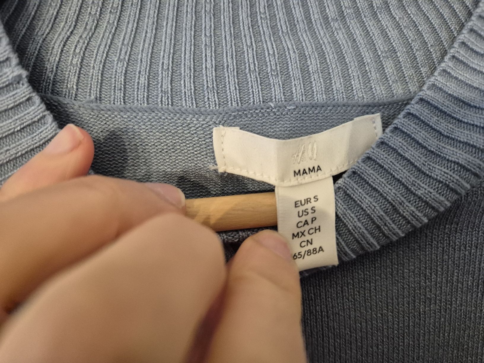 H&M Maglioni & Felpe: H&m Mama Pullover blau neuwertig 70% Viskose Gr. S – Nuovo (secondo la descrizione) da Basel venduto da Jenjo 1