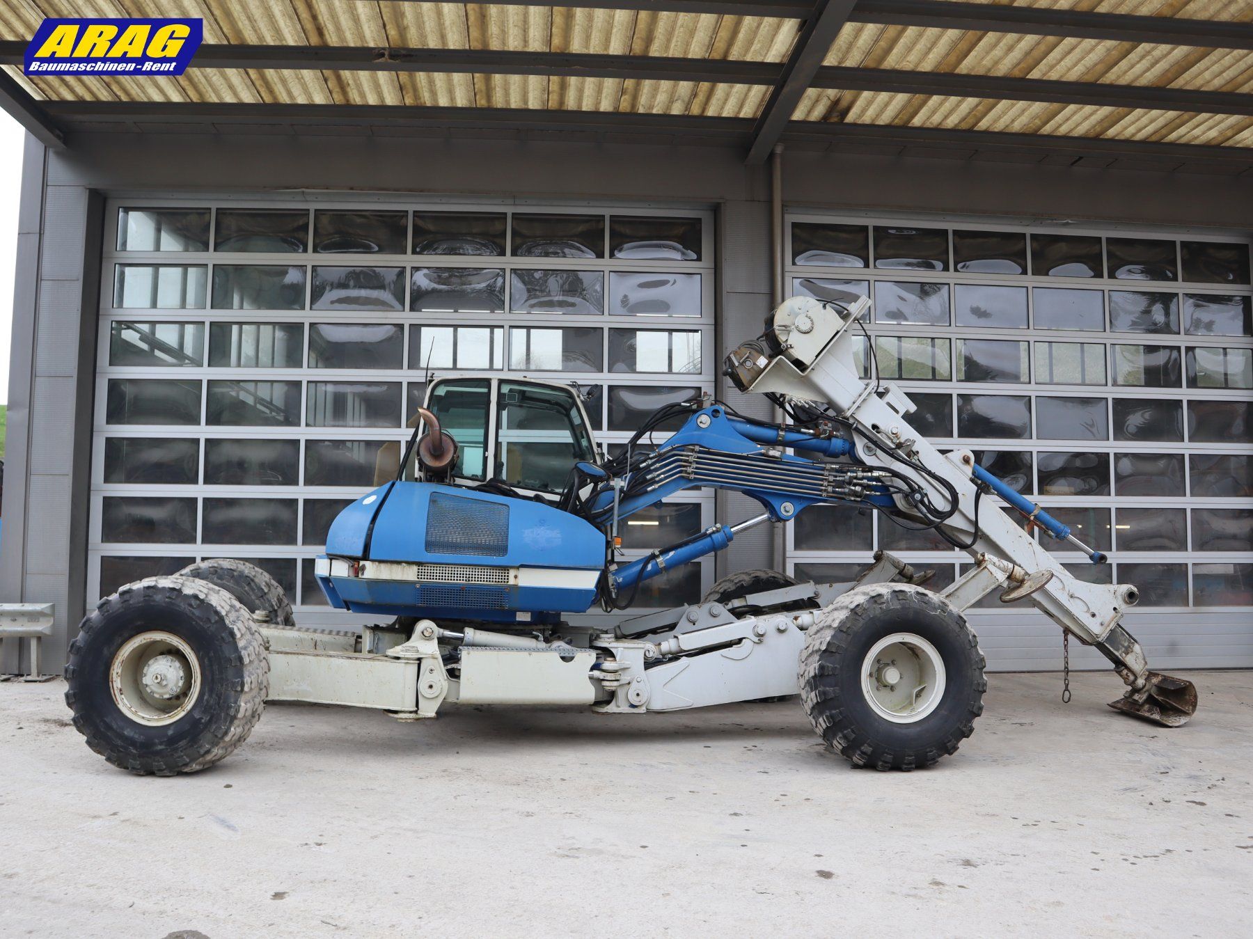 Kaiser Escavatori: Kaiser S2 TF Schreitbagger mit Mäkler Ramme – Usato da Hasle LU venduto da Arag08 1