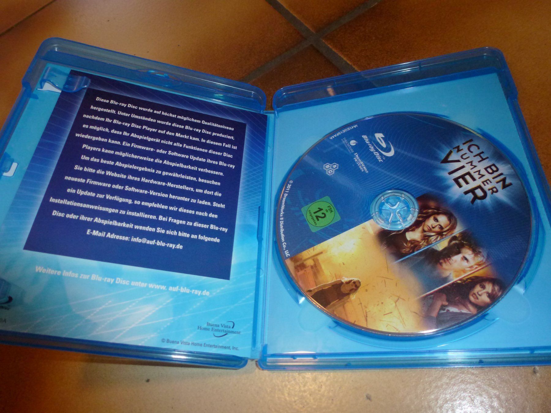 Tutti i DVDs: Ich bin Nummer Vier BLU-RAY – Usato da Olten venduto da Disc-Verkauf 1