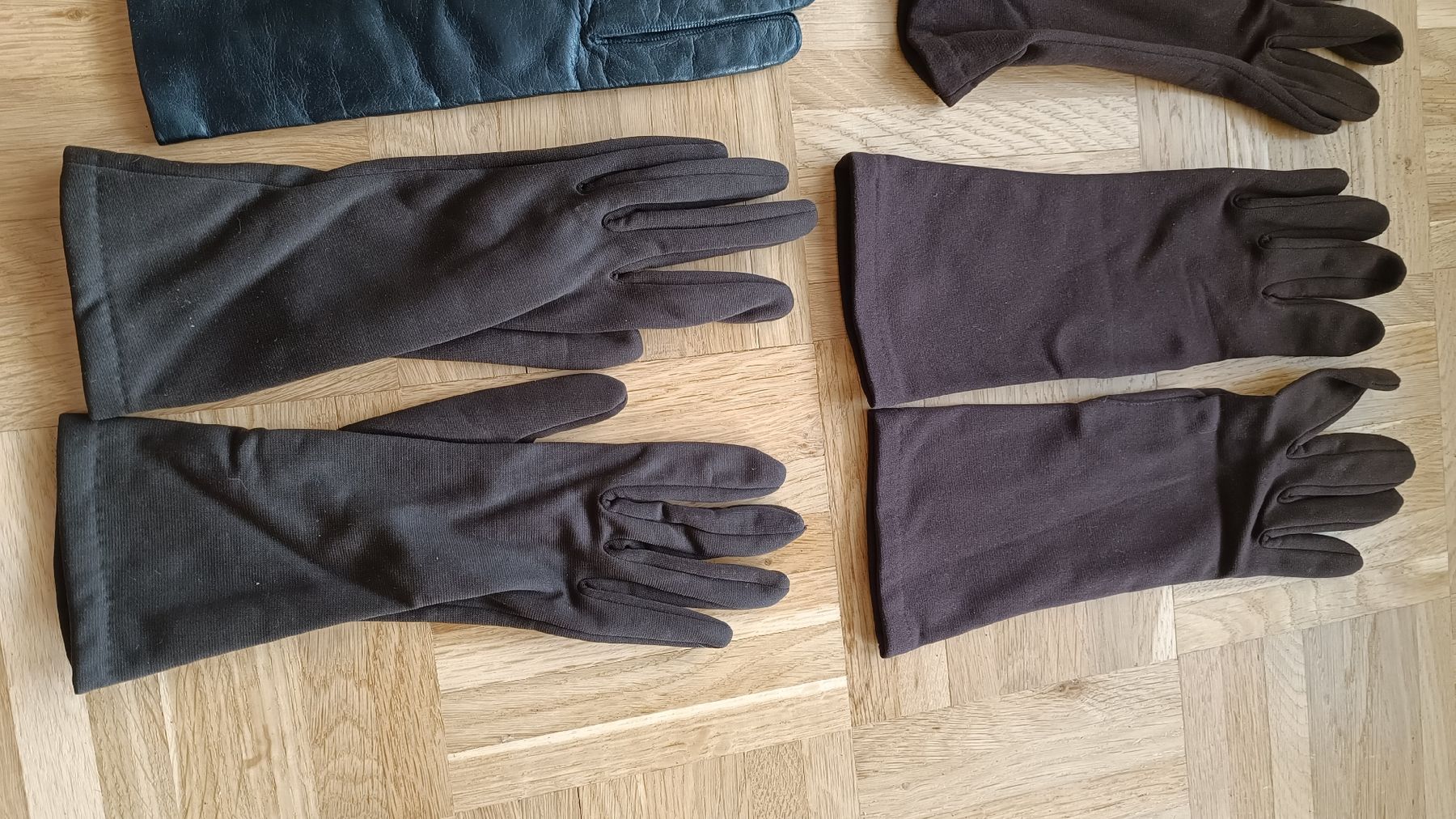 Guanti & manicotti: Set Damen Handschuhe braun-schwarz – Usato da Baden venduto da zuppel 3