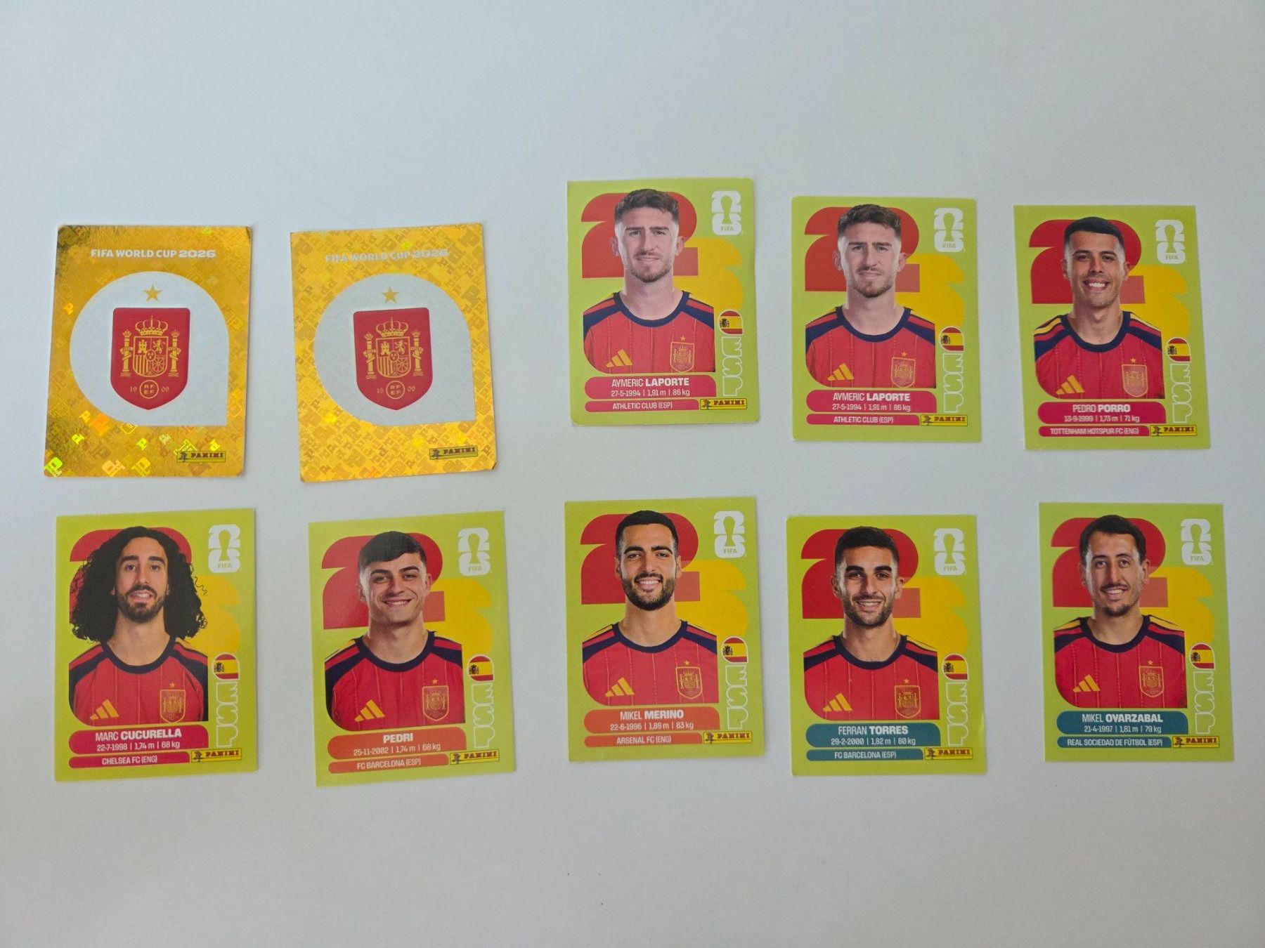 Panini Carte collezionabili: Sticker Panini WM 2026 Spanien 10 Stk – Nuovo (secondo la descrizione) da Baar venduto da Honzik02