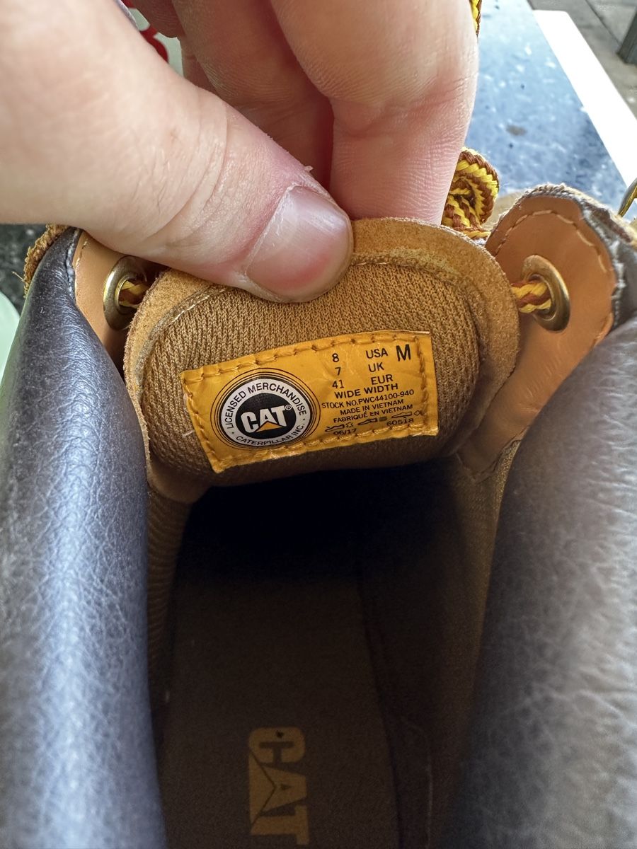Caterpillar Scarpe da uomo: Caterpillar Boots, Gr.41, Top Zustand – Usato da Weier im Emmental venduto da dom_k 5