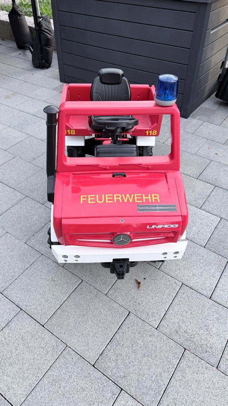 Rolly Toys Veicoli per bambini: RollyUnimog Feuerwehr – Usato da Hölstein venduto da Ulrich85