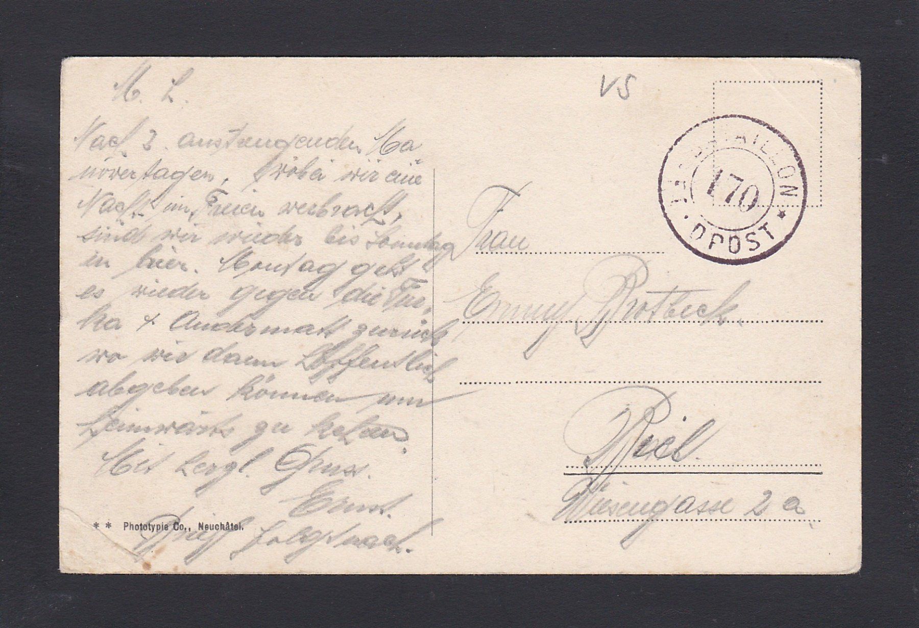 Cartoline postali: MÜNSTER - Furkastrasse – Usato da Reiden venduto da cinfis 1