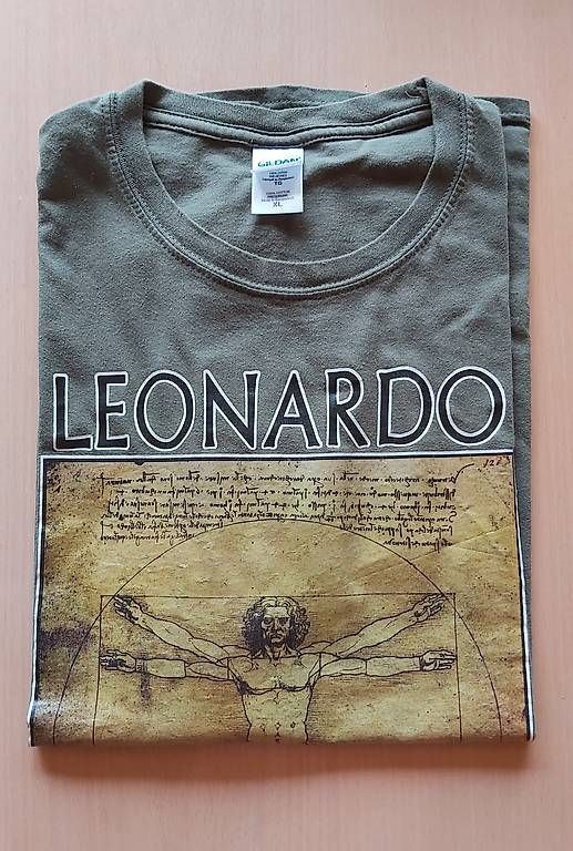 T-shirt: T-Shirt XL "Leonardo" neuwertig – Usato da Uetendorf venduto da Ladouce
