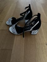 Lascana Sandaletten Schwarz/Weiss Gr. 36 Neu!