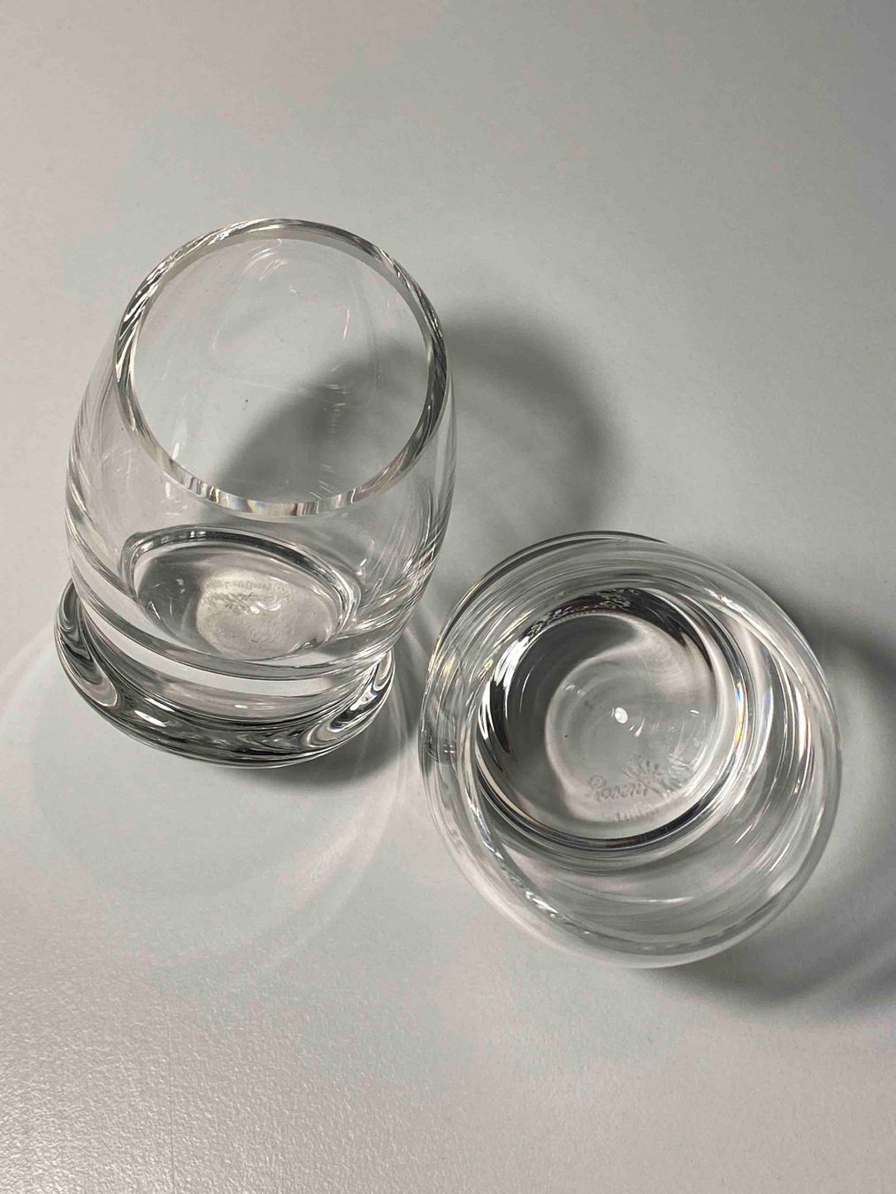 Rosenthal Bicchieri: Paar Rosenthal Studio Line Roly Poly Schnaps Gläser – Usato da Maur venduto da privat101 2