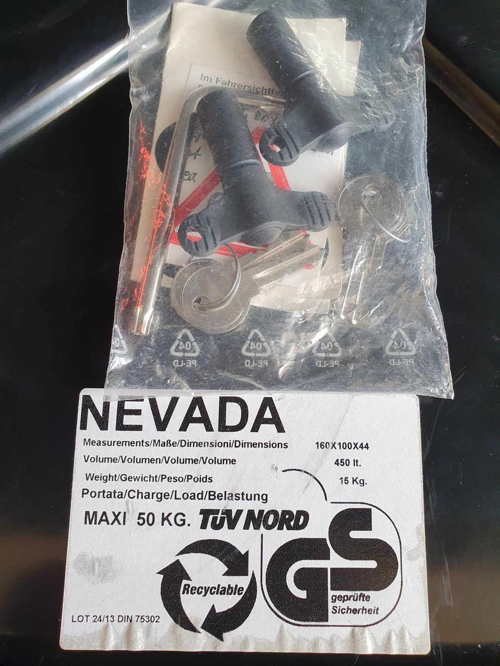 Box da tetto: Dachbox Nevada 450 lt mit Gamaparts Dachträger – Usato da Besenbüren venduto da Fige80 3