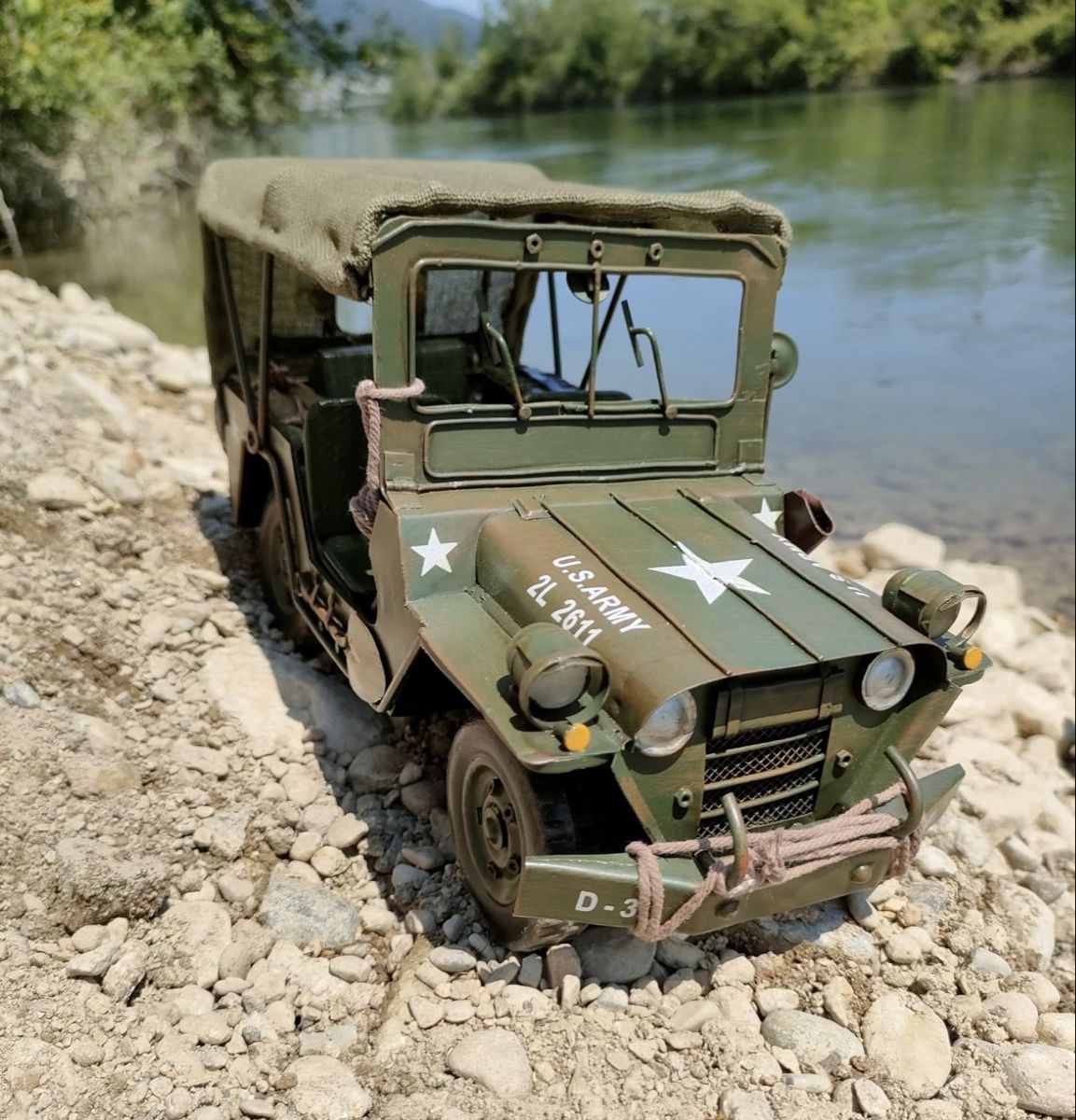 Ford Modellautos: Ford Mutt M151 aus Blech – Neu und originalverpackt aus Langendorf von Blechfahrzeuge 8