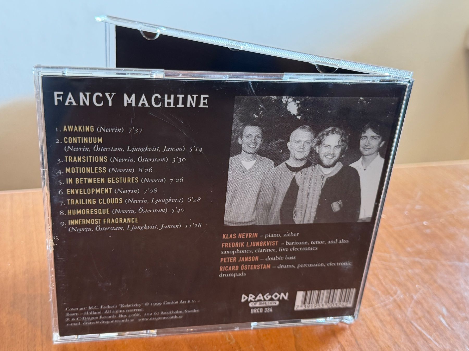 CD: Klas Nevrin - Fancy Machine - KA01AS – Nuovo (secondo la descrizione) da Küsnacht ZH venduto da JazzRecords 1