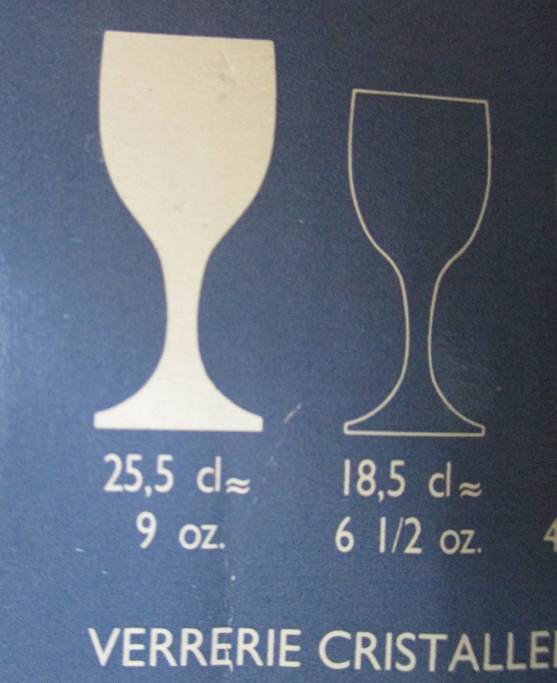 Bicchieri: Kristall Wein Gläser / 4er Set 25.5 cl – Nuovo (secondo la descrizione) da Flumenthal venduto da novbra 2