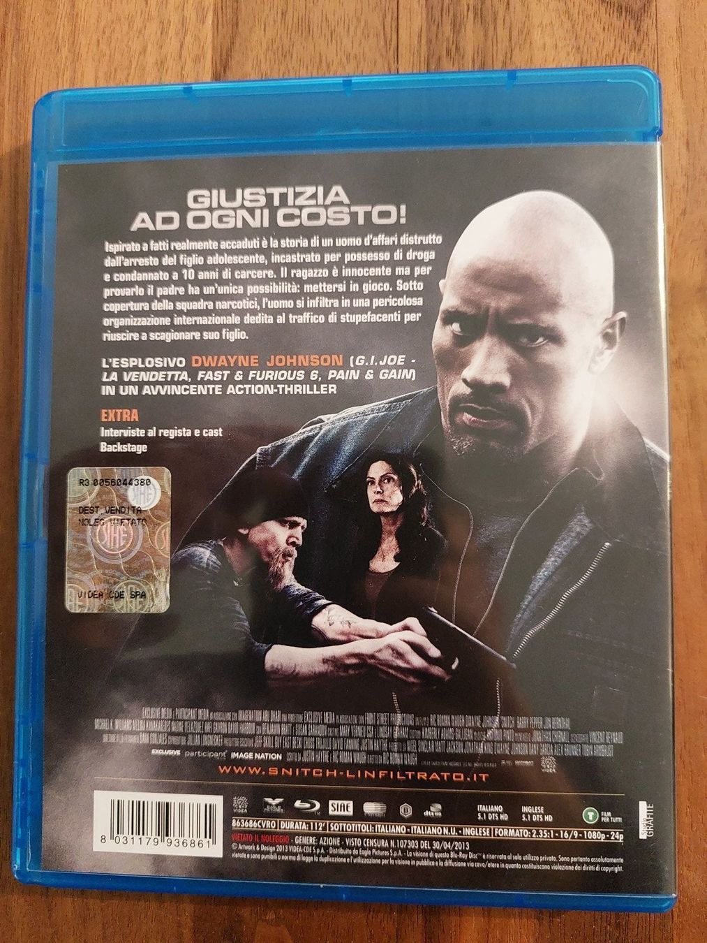 Tous les DVDs: Blu Ray - Snitch in E und IT – D'occasion à Rheinfelden par FilmAuktion 1