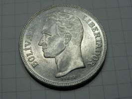 Venezuela 5 Bolivares, 1973