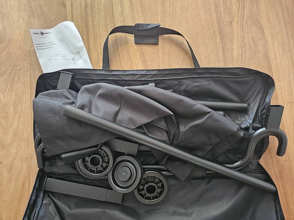 Sedie a sdraio: Lit pliable de camping noir – Nuovo e nell'imballaggio originale da Lausanne venduto da rejane6 2