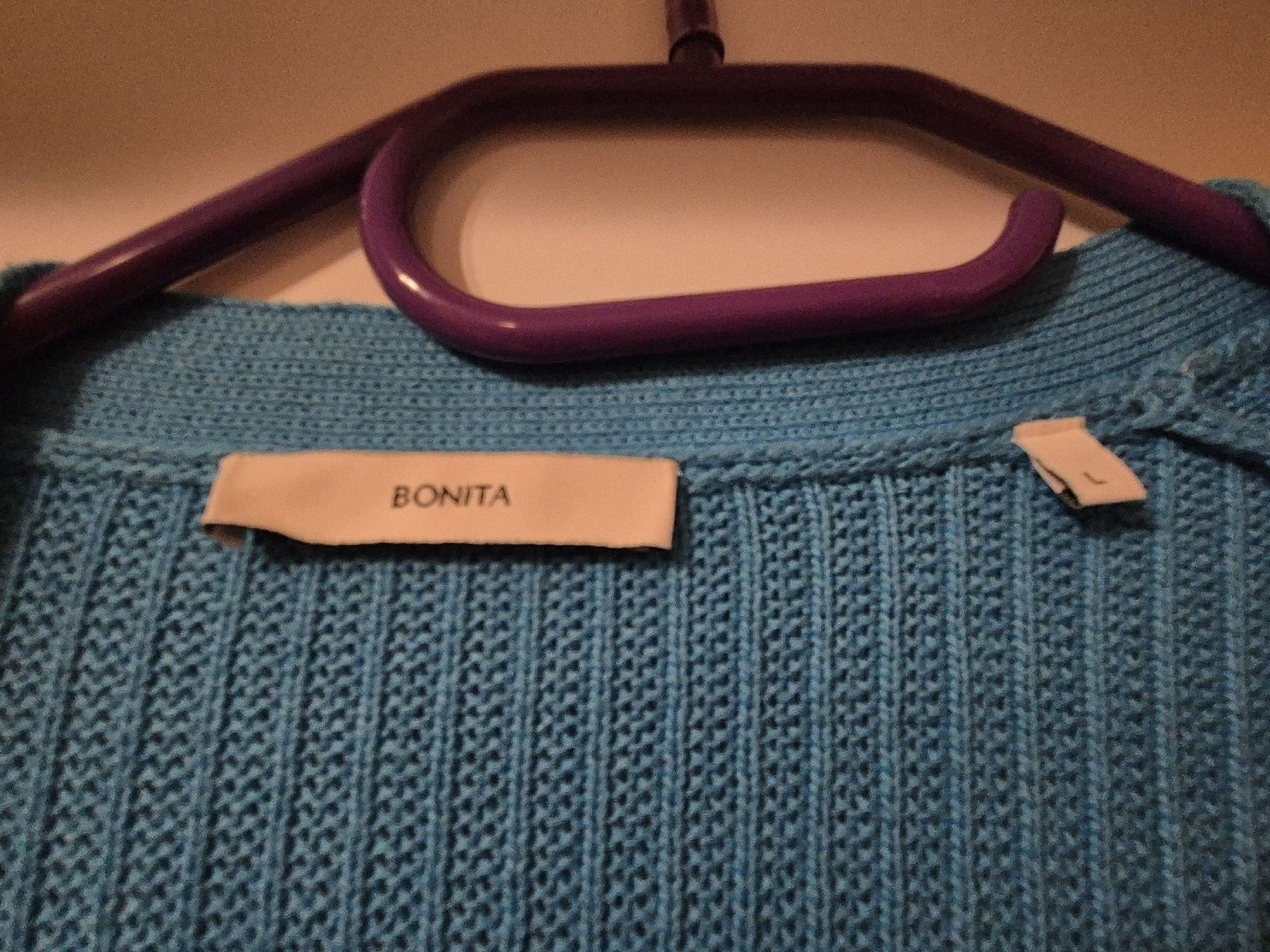 Bonita Giacche: wunderschöne türkisfarbene Strickjacke Gr. L – Nuovo (secondo la descrizione) da Zug venduto da puzzle73 1
