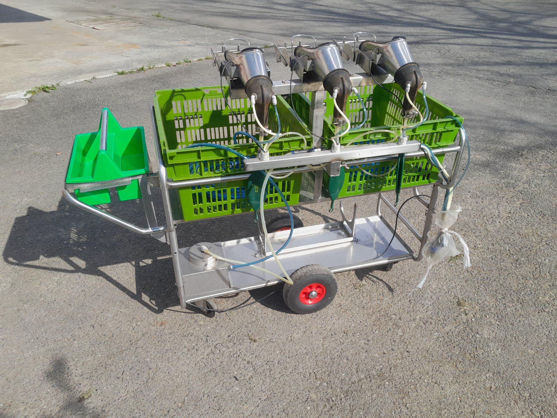 Tutte le macchine: Ferkel Kastrationsgerät PigSleeper – Usato da Oberkirch LU venduto da terratrac120 3