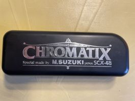 Chromatix M.Suzuki SCX-48 Mundharmonika mit Etui